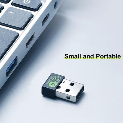 Kabellose Netzwerkkarte 150Mbps RTL8188 Treiberlos Hochgeschwindigkeits Anti-Interferenz USB WiFi Transceiver mit Eingebautem