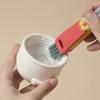 User friendly Cup Lid Cleaner 3 Way Design Scraping Scrubbing Wiping Kitchenwares Plastic Tool