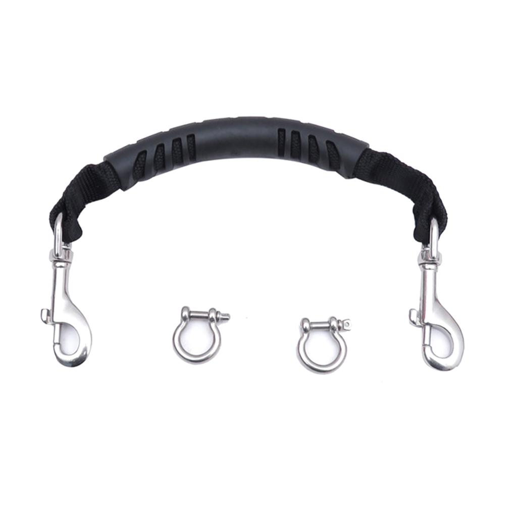 Diving Camera Lanyard Underwater Camera Rig Lanyard Straps Scuba Diving Light Camera Handle With Swivel Hooks and Clip