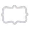 4 buc vintage placă cadru cookie cutter set plastic biscuit cutter tort instrumente