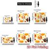 Set Of 2 Flat Printing Curtains Without Rod Fruity Pancake Delight Valentine Is Day Holiday Versatile Polyester Fabric Curtain Made