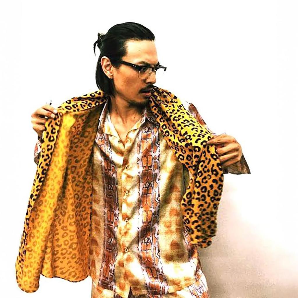 [Milky Time] Piko Taro PPAP Cosplay Kostüm, Onkel Piko, Halloween Kostüm, Spaßartikel, Jahresendparty Set