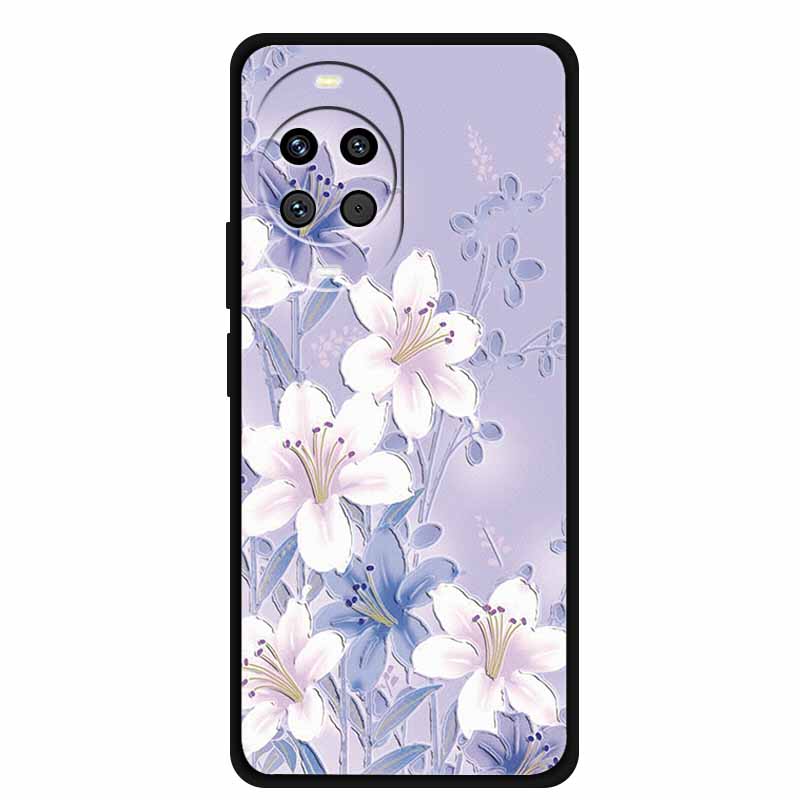 For Huawei Nova 14 Pro Phone Case 3D Relief Cover Flowers Emboss Back Cases Funda for  Nova14 Ultra 14Pro Casing Para Coque