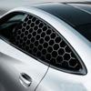 2PCS Hexagonal Car Window Stickers Honeycomb Texture Side Window Decals For Privacy And Unique Decoration
