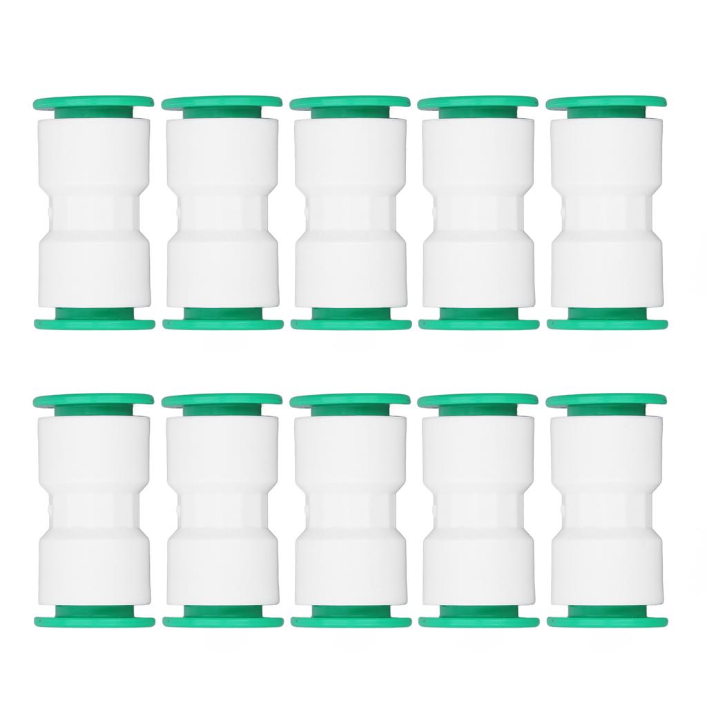10 Stück Rohr Schnellverbinder Wasserreiniger Push-to-Connect Fittings Gerade Ausführung 25mm