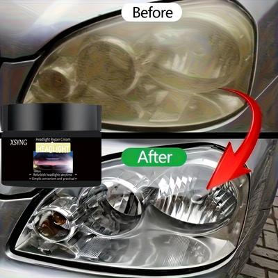Car Headlight Repair Cream, Anti-oxidation and Scratch Repair, PVC Plastic Polishing Agent, Commonly Used for Car Headlight Maintenance and Upkeep
