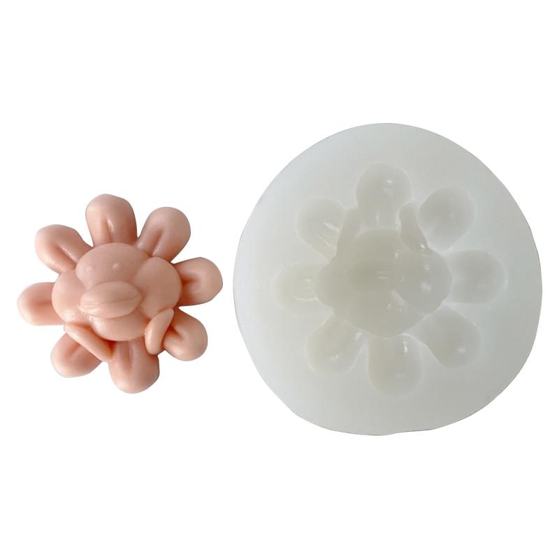 

DIY Small Flower Press Baking Mold Birthday Cookie Tools Cake Decorating Tool