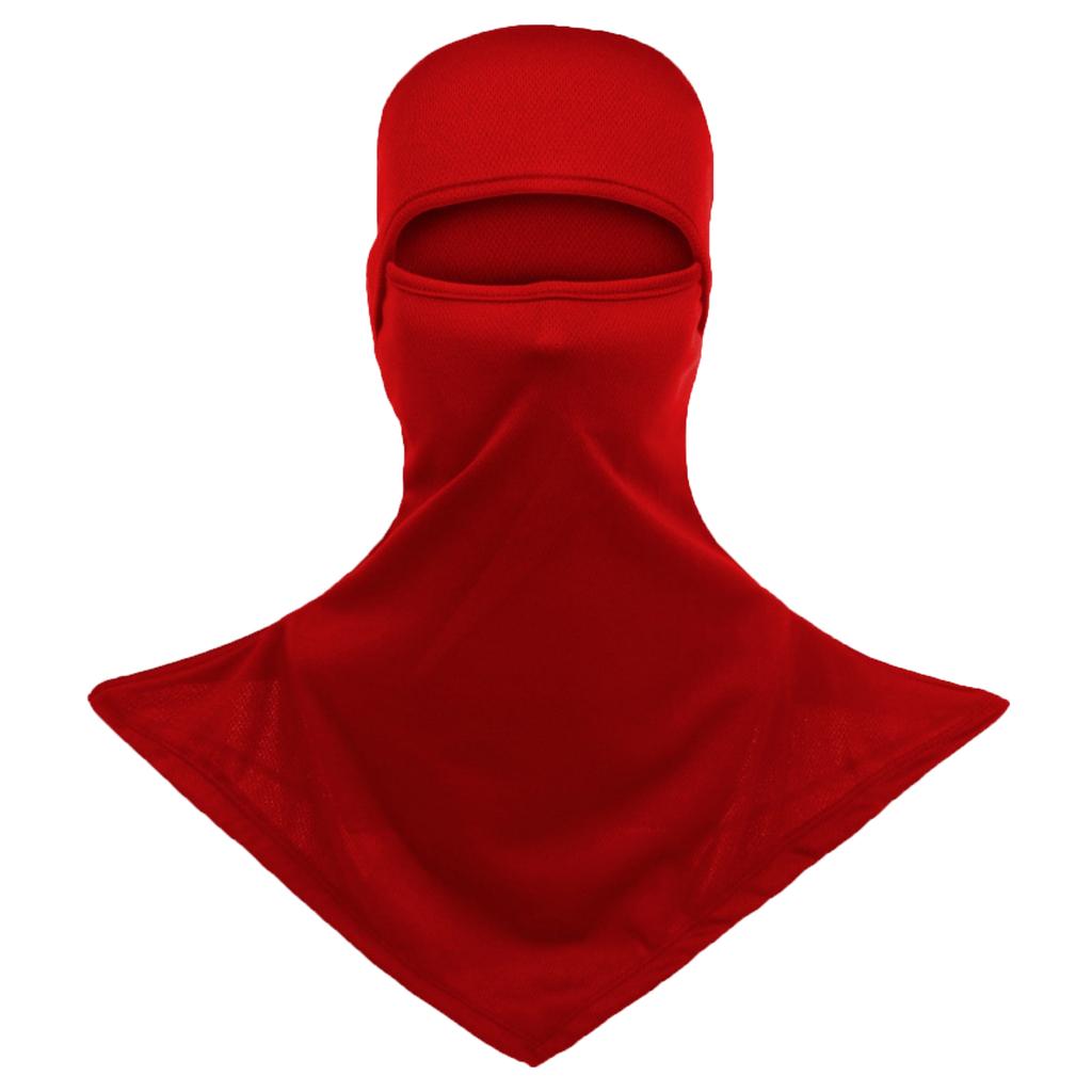 Maschera Balaclava Integrale Maschera Facciale Tessuto Traspirante Leggero Protezione UV Ghetta per il Collo per Attività all'Aperto Ciclismo Corsa Escursionismo