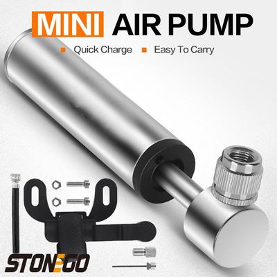 Pompă portabilă de buzunar pentru bicicletă 120 PSI de înaltă presiune, mini pompă pentru bicicletă se potrivește cu supapa Presta/Schrader Pompă pentru anvelope pentru biciclete Kit de reparații pentru biciclete Accesorii pentru ciclism