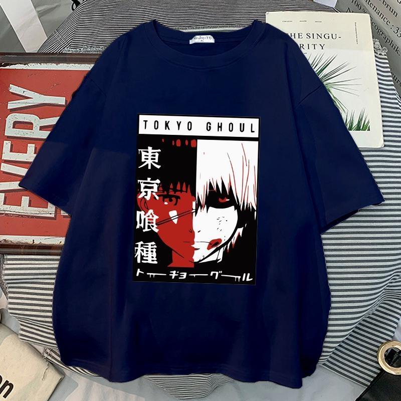 Heißer Anime Neues Cooles Muster Bedrucktes T-Shirt Damen Herren Outdoor Street Fashion Harajuku Kurzarmshirt Tops