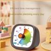 Multifunction 60 Minutes Visual Timer Silent Durable Classroom Timer Plastic Study Tool Study Time Manager Kitchen Cooking