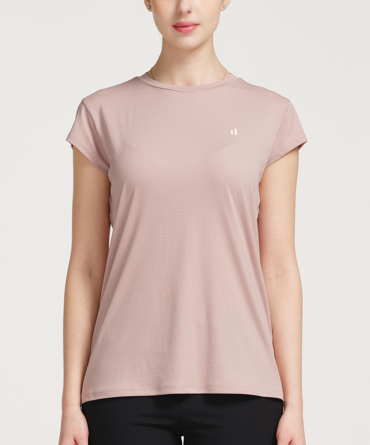 Deuter Erion Shirring T-Shirt (Women S) Dusty Pink/L