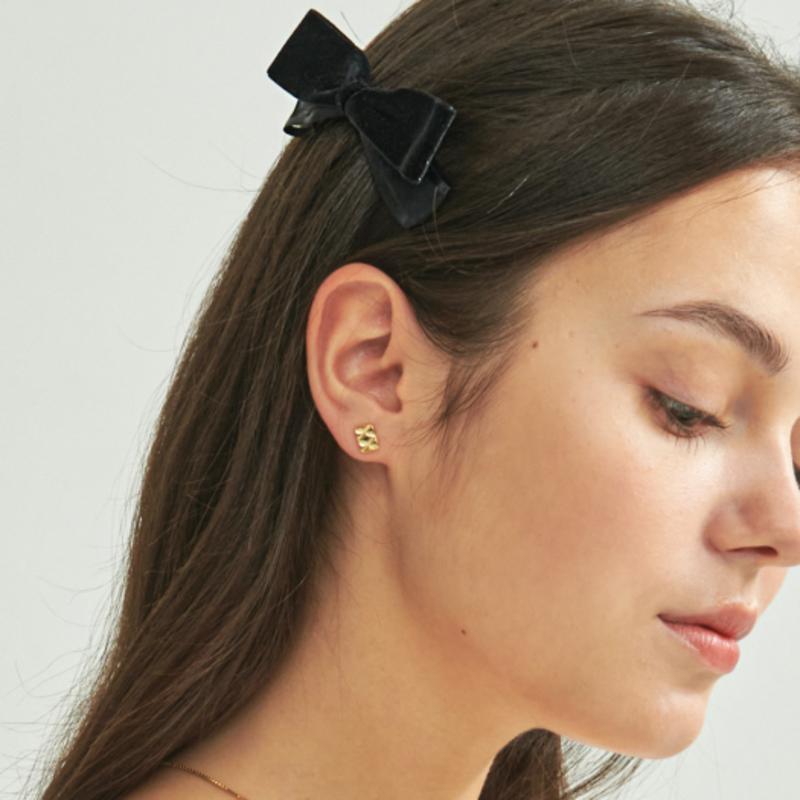 UNI.J Chic Line Hair Clip Ia126 [Black]