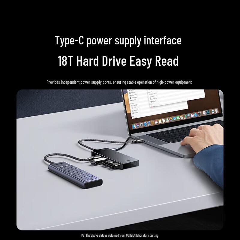 UGREEN USB 3.2 Gen2 10Gbps 4-Port Hub Splitter