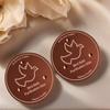 Copper Bird Bath Purifier Discs With Triple-Point Support 2Pcs/set Bird Bath Copper Disk Plate Birdbath Accessories For Garden