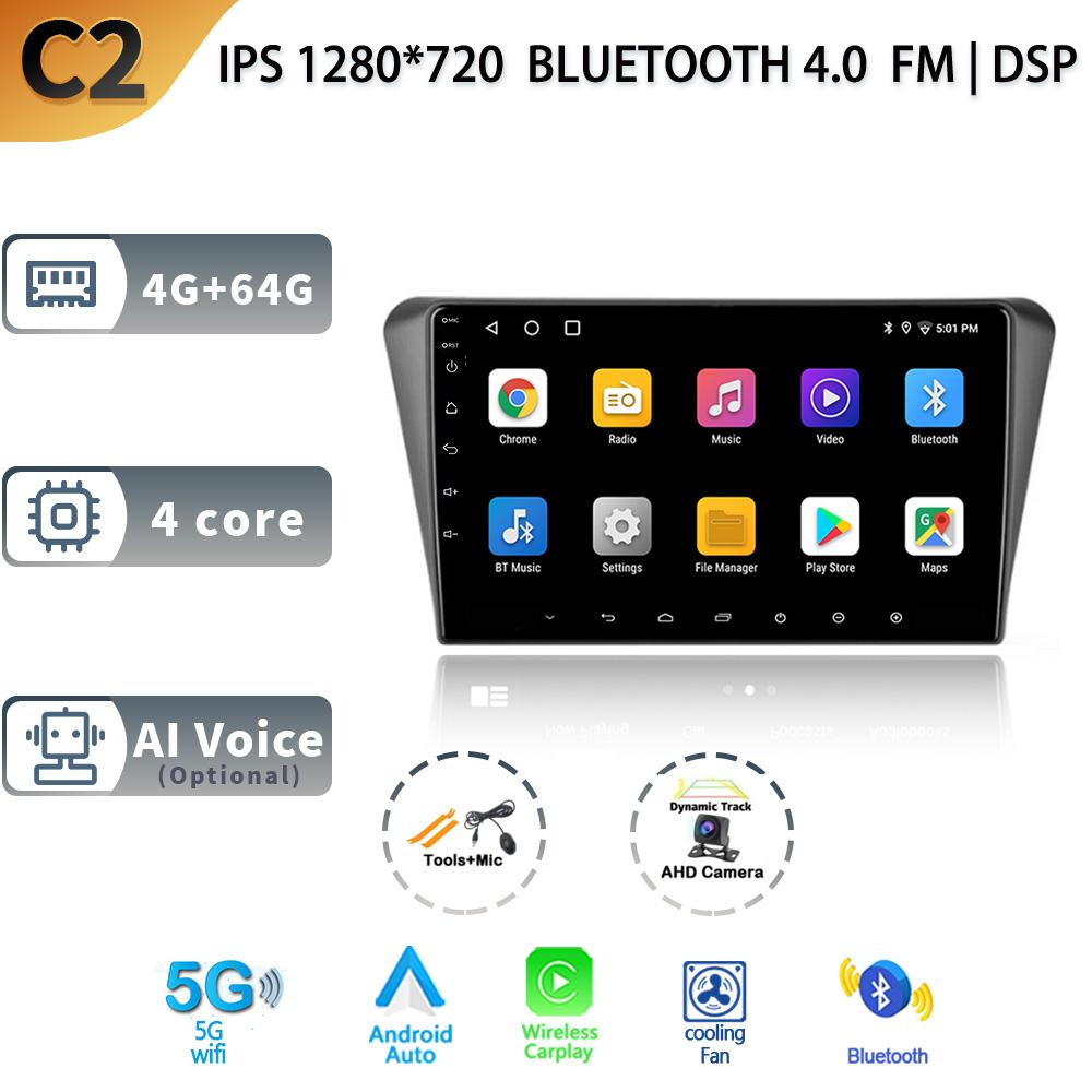 Android 13 Car Radio Wireless Carplay For Peugeot 408 2014- 2018 5G Wifi Stereo Multimedia Video Player GPS Navigation Head Unit