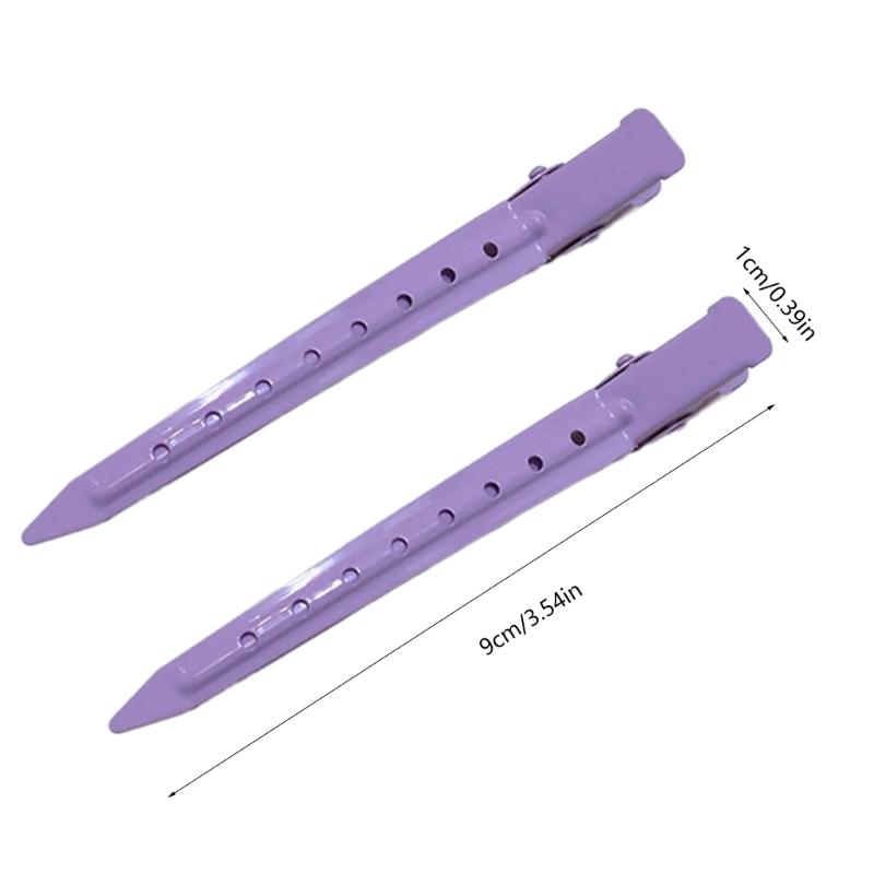 Hair Duckbill Clip Colorful Hair Clip Hair Clamps Cute Hair Catch Easy Simple Barrettes Adornment Hairpin for Girl