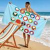 South Park Print Beach Towel, Large Soft Quick Dry Towel for Beach Camping Swimming
