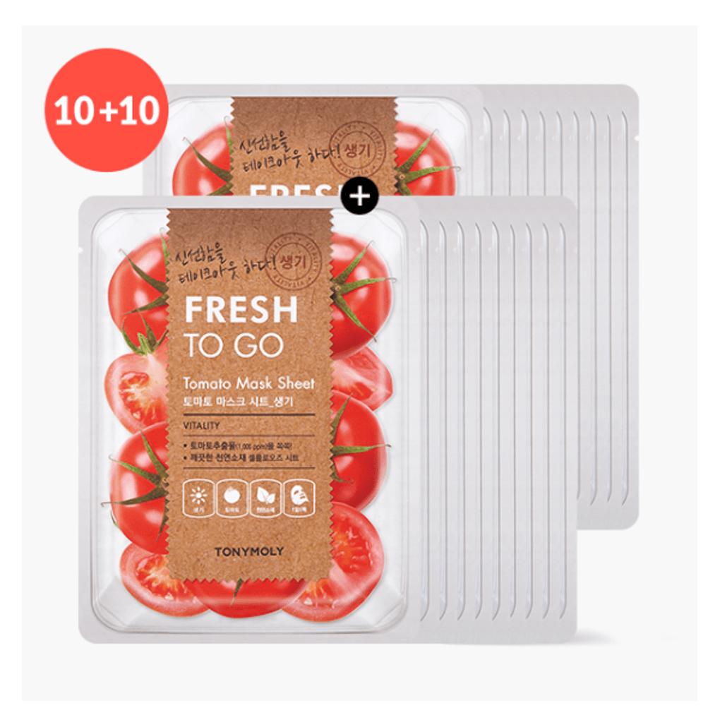Tony Moly Fresh To Go Mask Sheet Tomato (10+10)