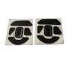2 Sets Maus Füße Maus Skates Für BASILISK V3 Maus Schwarz Maus Gleitet Gebogene Kante