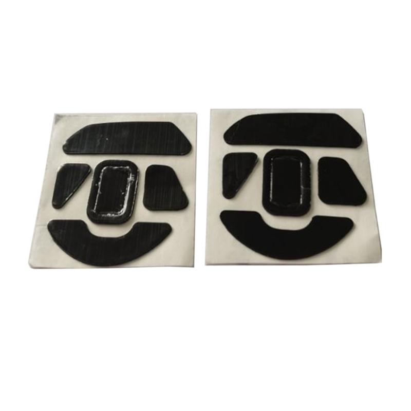 2 Sets Maus Füße Maus Skates Für BASILISK V3 Maus Schwarz Maus Gleitet Gebogene Kante