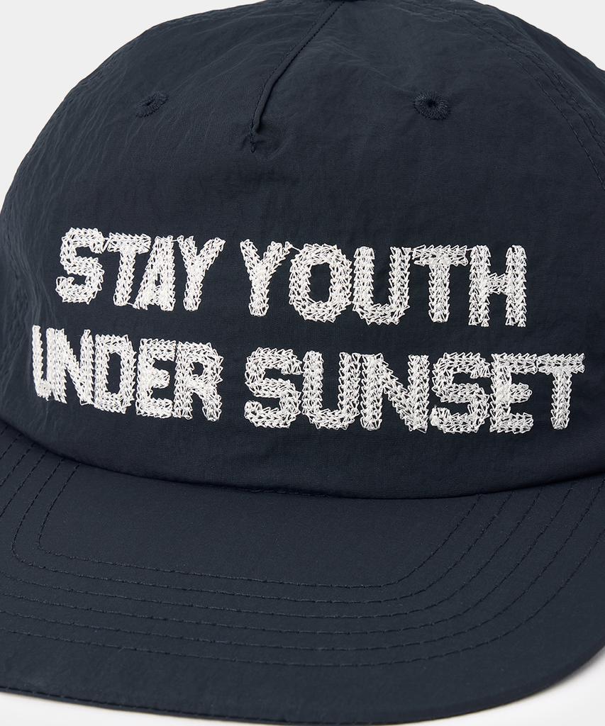 MAISON MINED Nylon Trucker Cap Navy