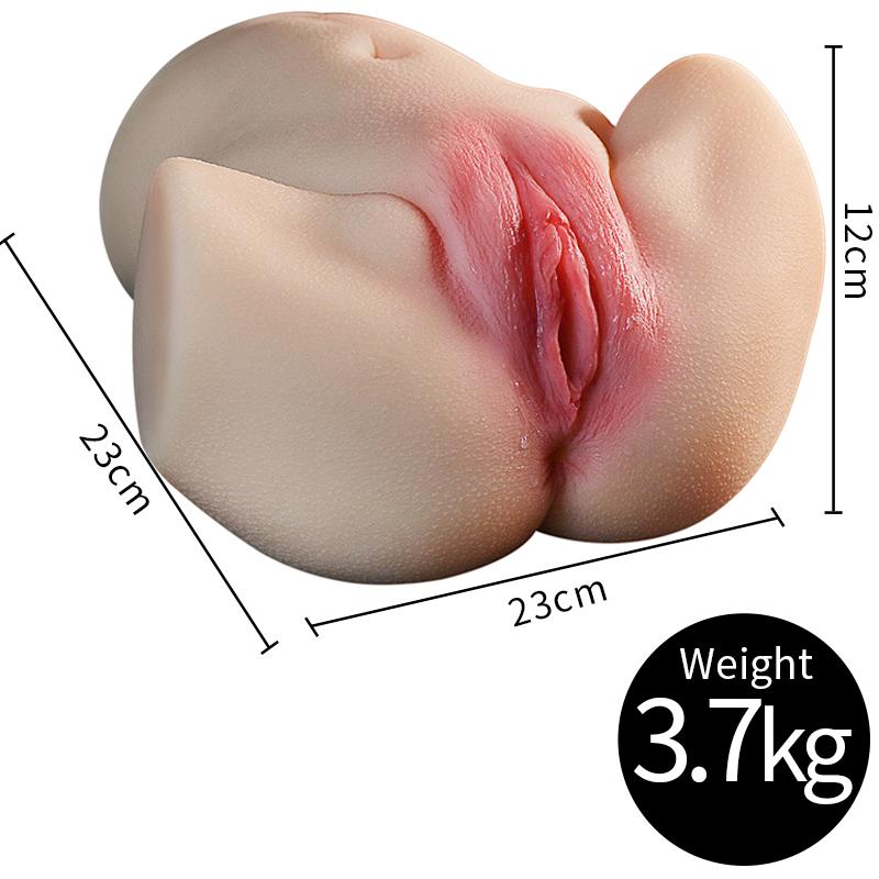 Masturbator erotic pentru bărbați, talie subțire, moale, fese mari, păpușă sexuală, vagin, uter, piele reală, jucării sexuale pentru adulți
