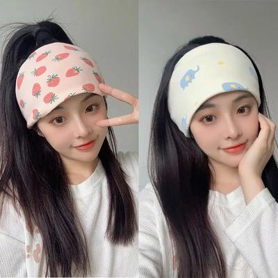 Cotton Postpartum Hairband Summer Breathable Thin Headscarf Spring Autumn Great for Outdoors Maternity Forehead Prote