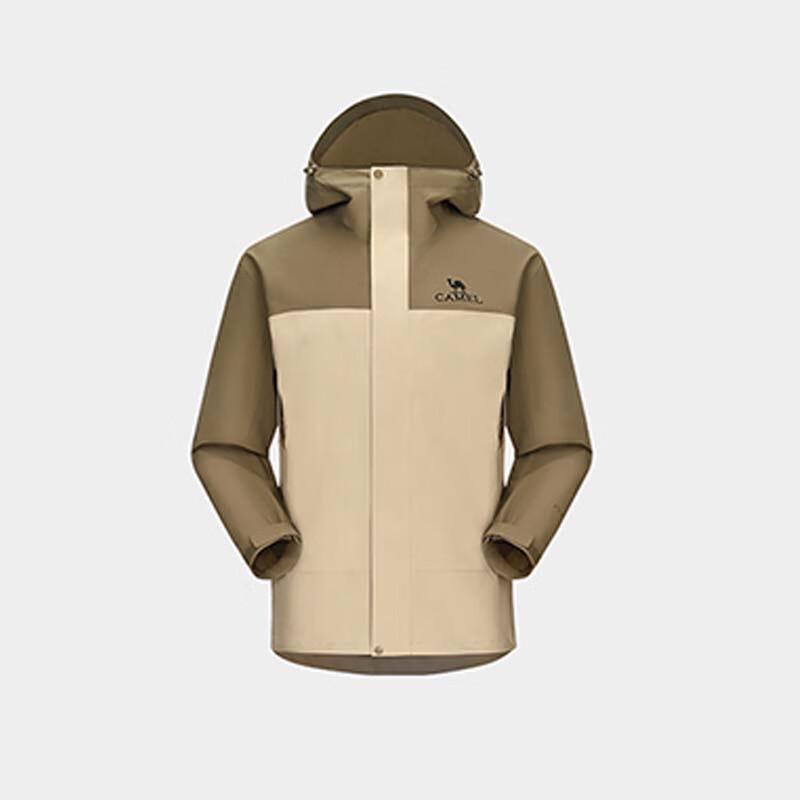 Camel Men's Fleece-Lined 3-in-1 Expedition Jacket