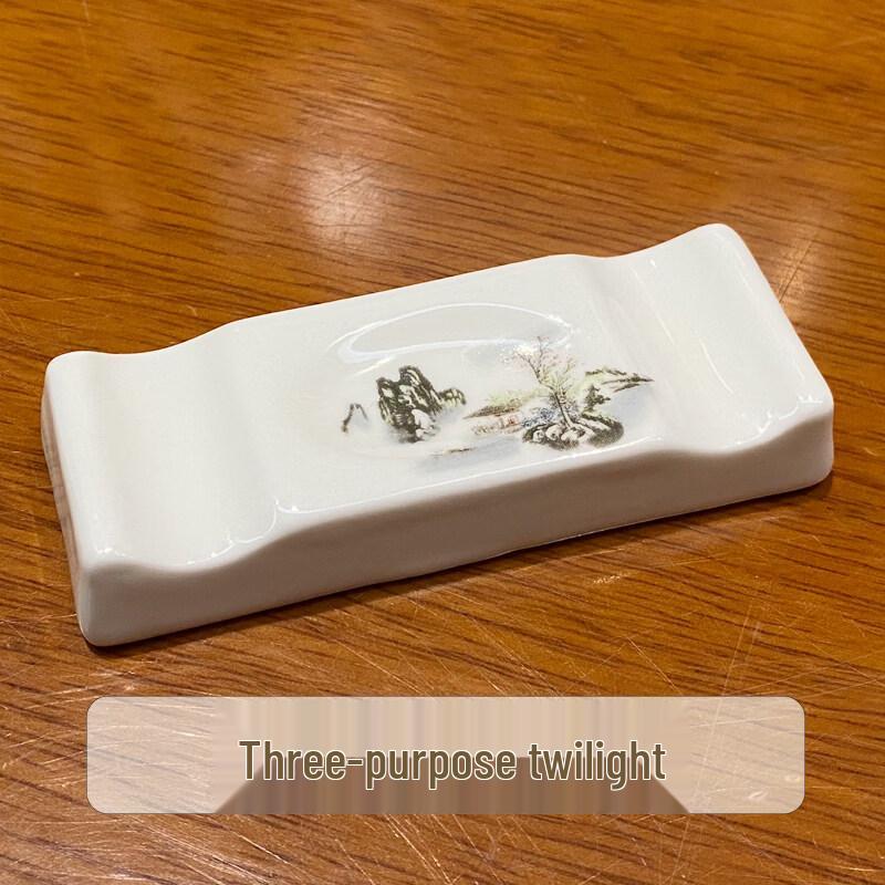 Ceramic Chopstick and Spoon Rest