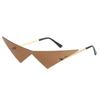 Rimless Heart Party Sunglasses for Halloween & Christmas