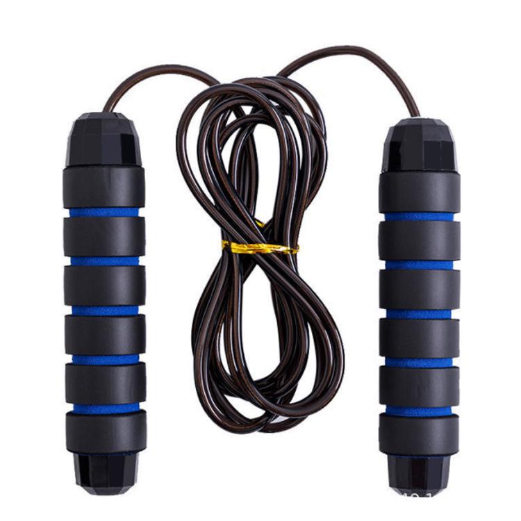 Weighted Steel Wire Jump Rope with Bearings – Ideal for Fitness, Weight Loss, Fat Burning, and Student Training