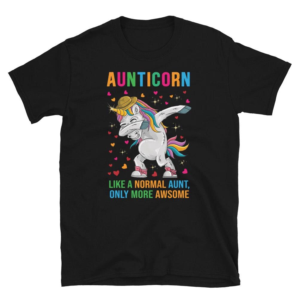 Aunt Unicorn AUNTICORN Pretty Cute Fantasy Gift T-Shirt 3XL