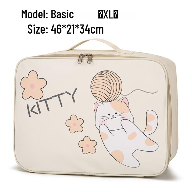 Travel Duffel Bag: Oxford Fabric Rolling Luggage and Storage Bag