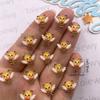 60pcs Resin Colorful Cute Mini Various Bee Art Nail Flatback Rhinestone Applique DIY Wedding Scrapbook Jewelry Crafts Accessorie