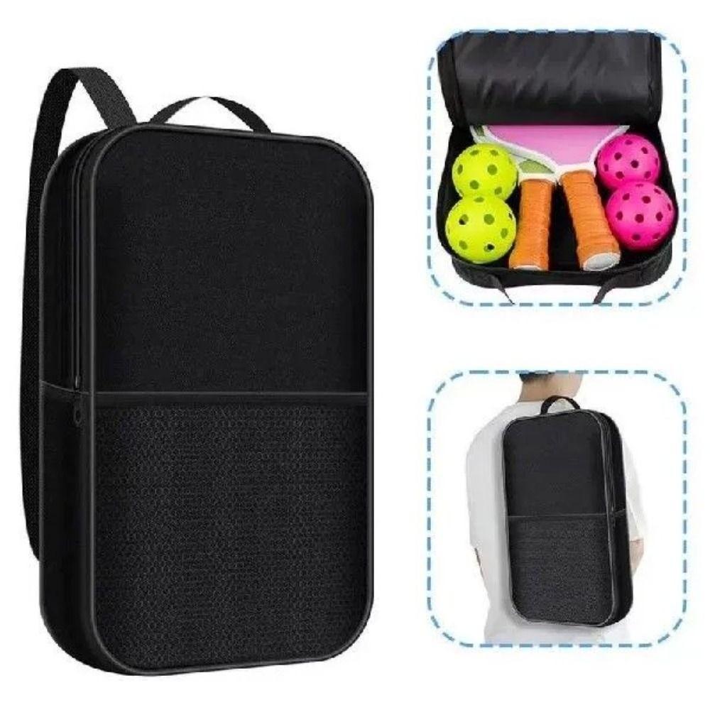Portable Pickleball Paddle Bag Professional Racket Organizer Pickle Racket Bag  Unisex