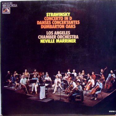 

LP Record NEVILLE MARRINER, LOS ANGELES CHAMB - Strawinsky, Concerto In D / Danses 1C06502588 His Master s Vo 1975 Germany Classical Used