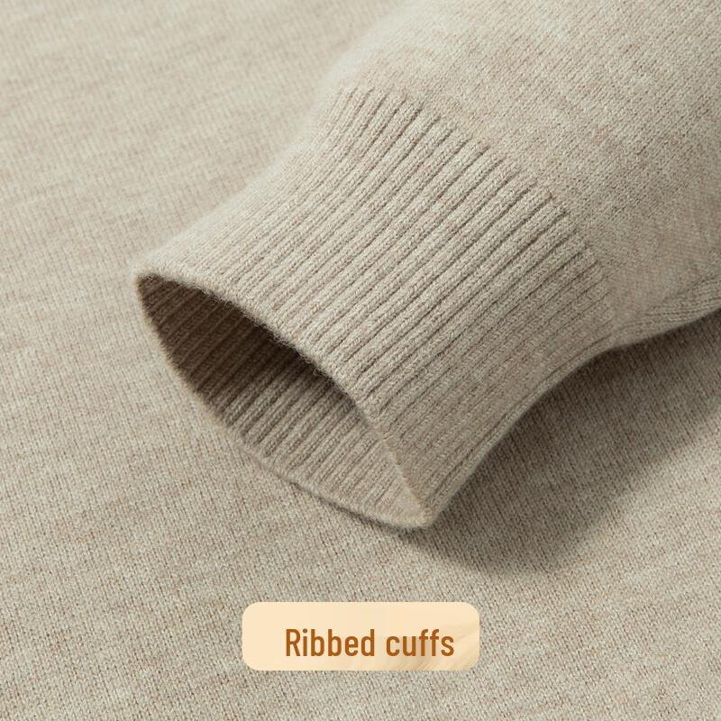 Men's 100% Merino Wool Heavyweight Turtleneck Sweater