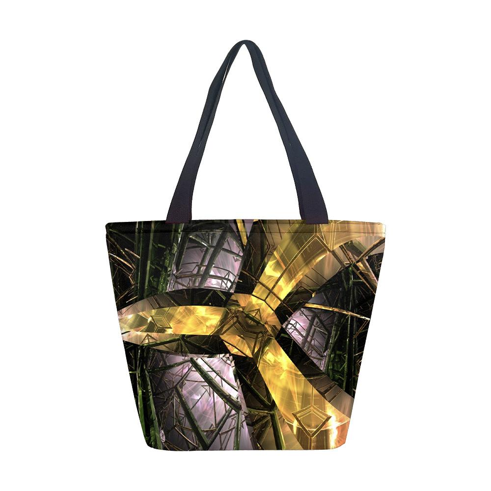 Women's Handbag No Theme Girl Shoulder Bag Printed Canvas Bag Fashion Trend Large Capacity Tote Bag
