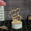 Nightlight Creative 3d Dream Bedroom Diy Bed Cute Cartoon Lamp Usb Plug Straight