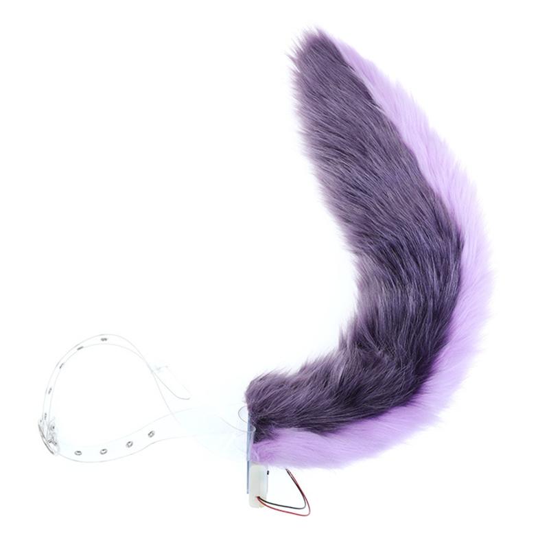 

Електричні хвости Хутряний хвіст Костюм Хвіст лисиці Косплей Плюшевий хвіст Косплей Хелловін Карнавальний костюм 1