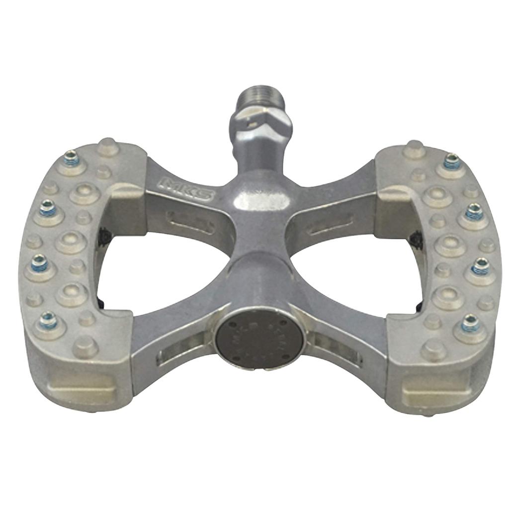 Mikashima cyklistický pedál GAMMA stříbrný (MKS) (Gamma)