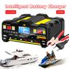 220W Hohe Leistung Bootsbatterieladegeräte Motorboot Motorrad Autobatterie Wartung Intelligenter Puls Reparatur Speicherzelle 24V 12V