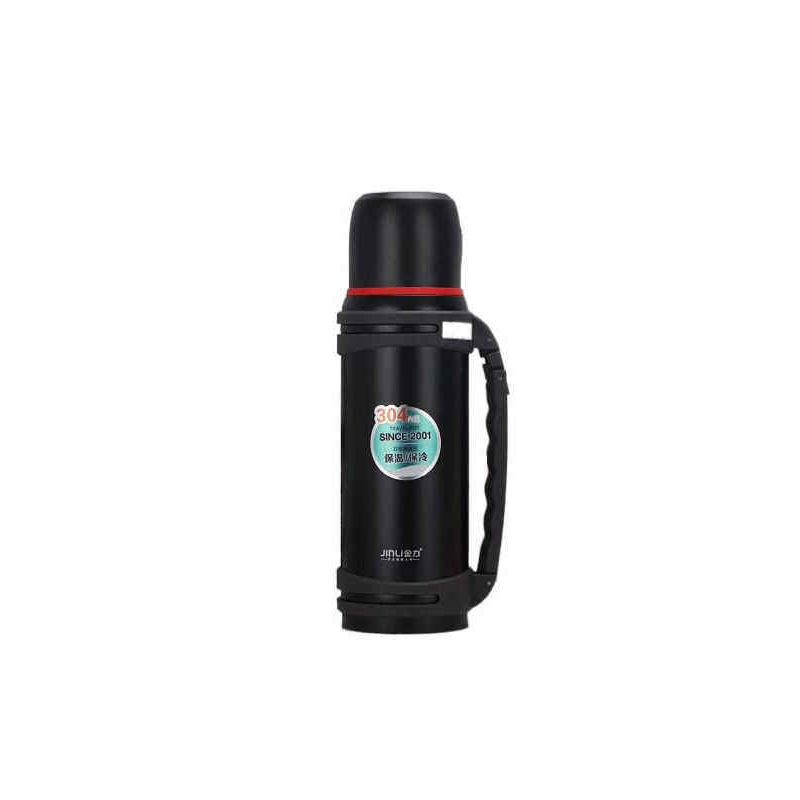 Jinlihuaxiang Kuangdi Large-Capacity Thermos Cup Large-Capacity Kettle Thermos Bottle Outdoor Portable Car-Mounted Stylish Travel Kettle