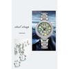 FORE CAST Neue Elegante Quarz Damenuhr Luxus Strassstein Stil Mode Damen Wasserdichte Damenuhr Stahl