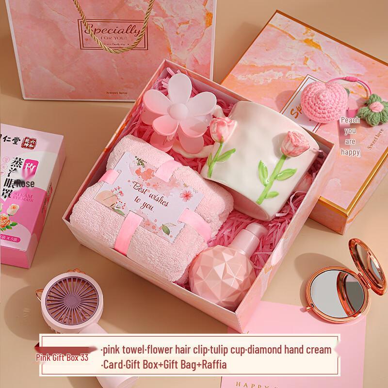 Elegant Pink Goddess Gift Set