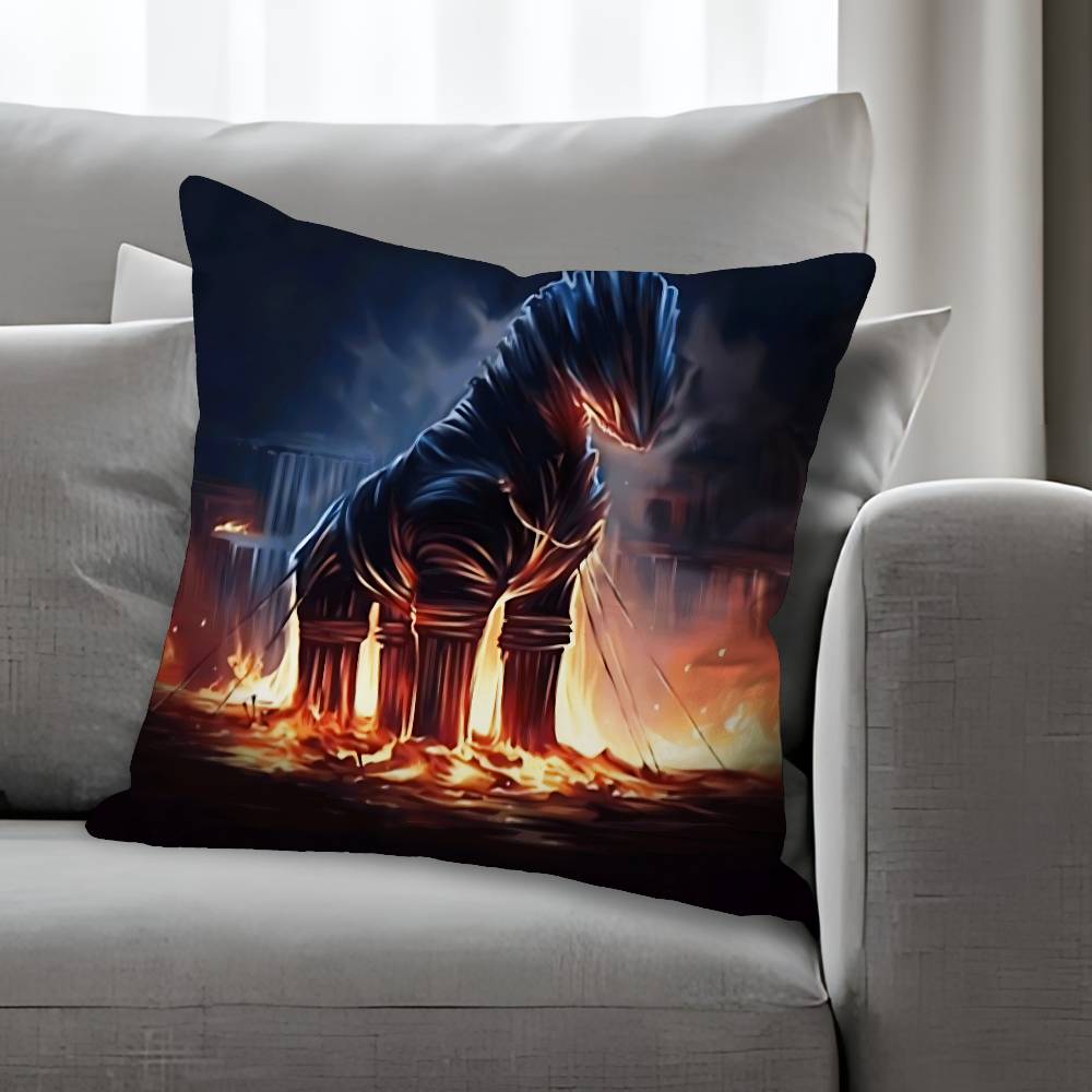 EEpic the Musical Various Sizes Square Pillow Case For Car Home Bedchamber Decor Custom Valentine gift
