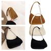 Casual Dumpling Bun Purse, Lady Vacation Beach Satchels, Travel Bag, Tote Pouch Girls Corduroy