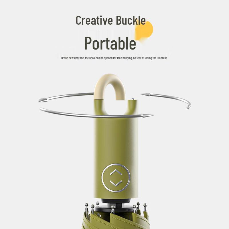 Nanqiao Creative Donut Hook Automatic Folding Umbrella