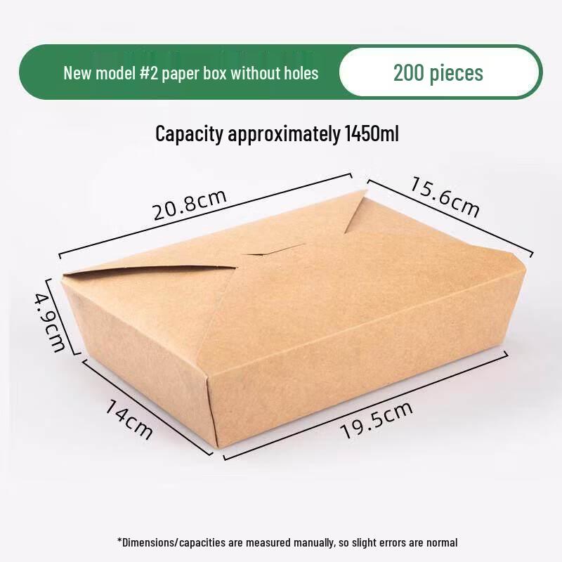 

Eco-Friendly Kraft Paper Takeaway Food Container
